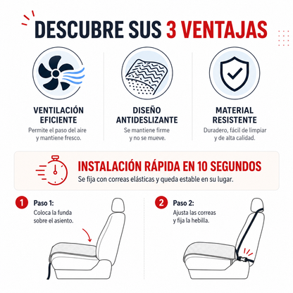 Funda de Asiento Refrigerada